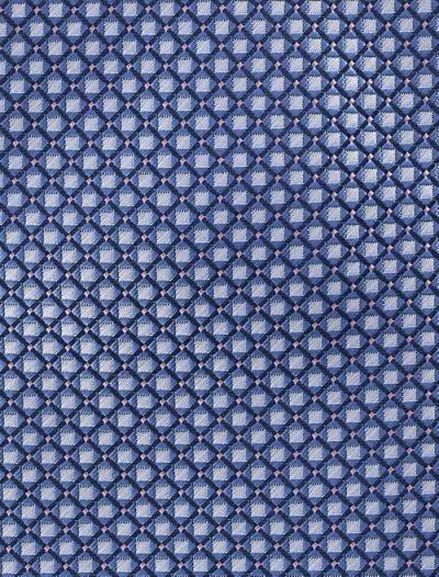 Oak Hill By Dxl Big & Tall Diamond Patterned Tie In Blue