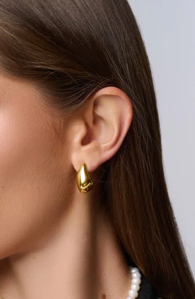 Nialaya Drop Earrings In Gold