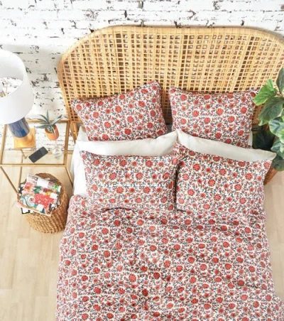 Carol & Frank Colley Quilt In Red