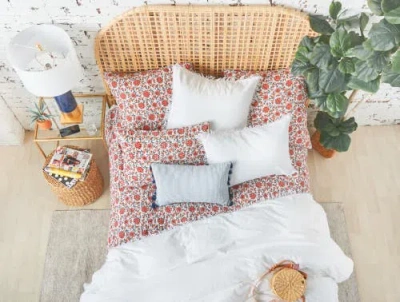 Carol & Frank Colley Quilt In Red