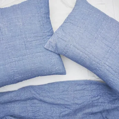 Carol & Frank Hugh Quilt In Purple