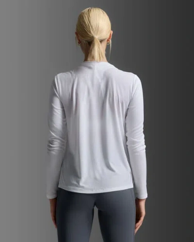 2xu Aero Long Sleeve In White