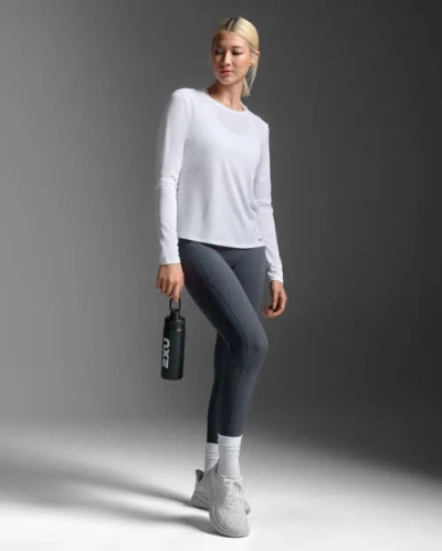 2xu Aero Long Sleeve In White