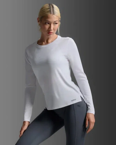 2xu Aero Long Sleeve In White