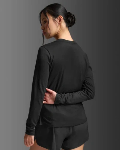 2xu Aero Long Sleeve In Black
