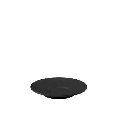 Villeroy & Boch Manufacture Rock Espresso Cup Saucer In Black