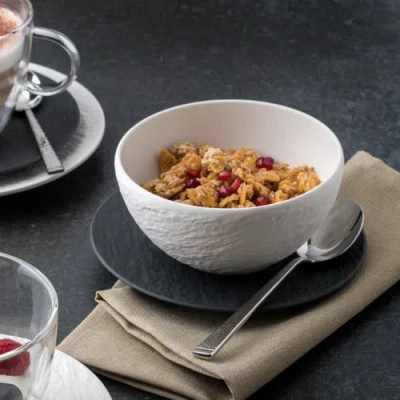 Villeroy & Boch Manufacture Rock Espresso Cup Saucer In Black