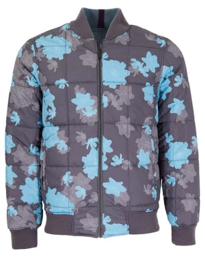 Lords Of Harlech Jenkin Reversible Bomber Jacket In Gold