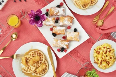 Carol & Frank Cheryl Napkin Collection In Pink