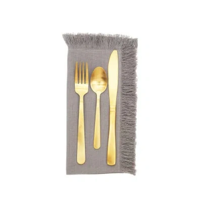 Carol & Frank Briella Napkin Collection In Gray