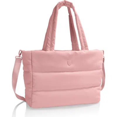 Heys The Puffer Travel Tote In Pink