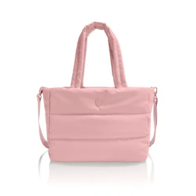 Heys The Puffer Travel Tote In Pink