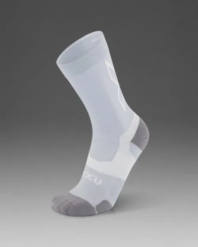 2xu Vectr Light Cushion Crew Socks In White
