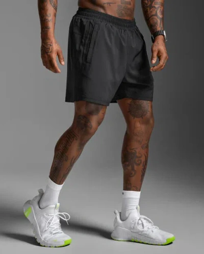2xu Motion 5 Inch Shorts In Black