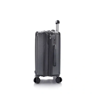Heys Luxe 21 Inch Carry-on Luggage In Black