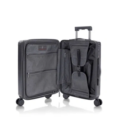 Heys Luxe 21 Inch Carry-on Luggage In Black