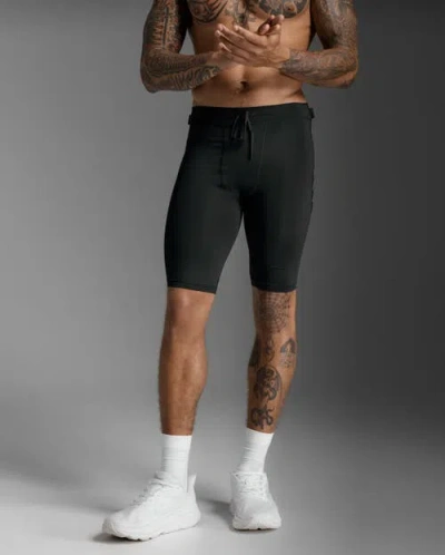 2xu Aero Mesh Compression Shorts In Black