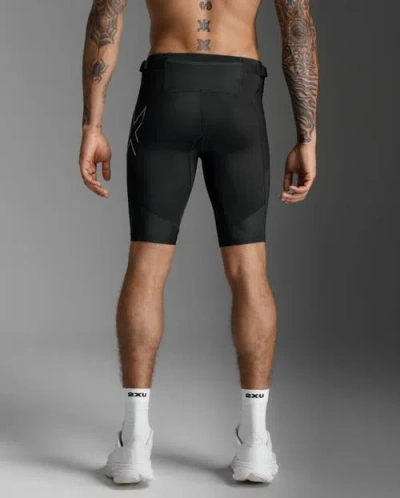 2xu Aero Mesh Compression Shorts In Black
