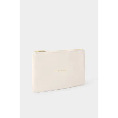 Katie Loxton Sentiment Pouch 'beautiful Friend' In White
