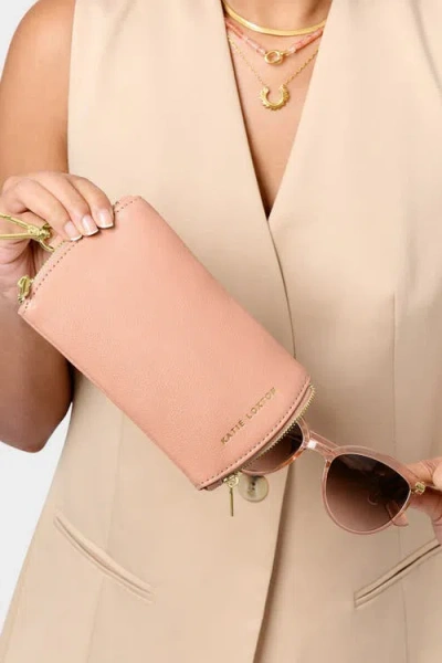 Katie Loxton Clip-on Sunglasses Case In Pink