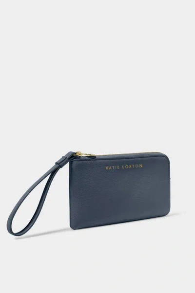 Katie Loxton Small Wristlet Pouch In Blue