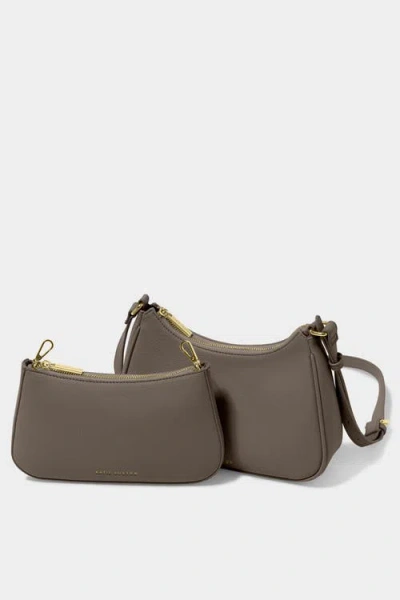 Katie Loxton Aria Scoop Crossbody Bag In Brown