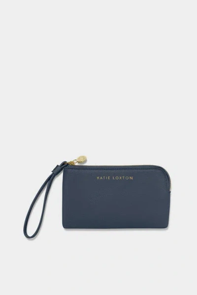 Katie Loxton Small Wristlet Pouch In Blue