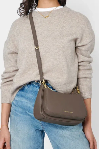 Katie Loxton Aria Scoop Crossbody Bag In Brown
