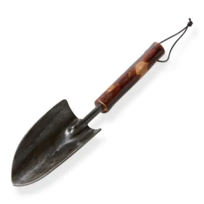 Tag Brown Multi Iron Hand Trowel Decorative Garden Sculpture In Brown