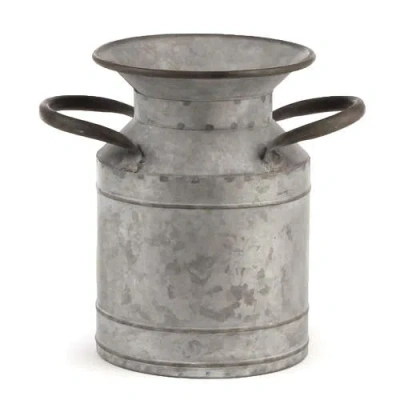 Napa Home & Garden Paris Vintage Tin Jug In Gray