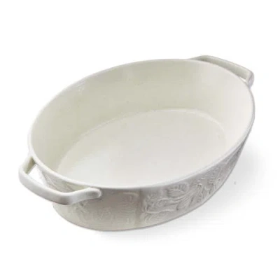 Tag Harvest Oval Baking Dish Ceramic Bakeware For Gatherings In Multi