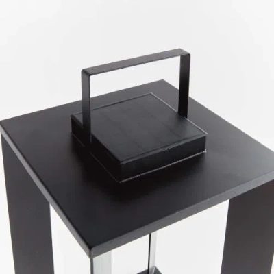 Napa Home & Garden Hanley Solar Led Lantern 18" In Brown