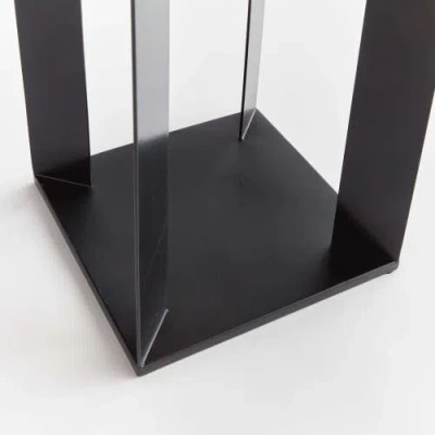 Napa Home & Garden Hanley Solar Led Lantern 18" In Brown