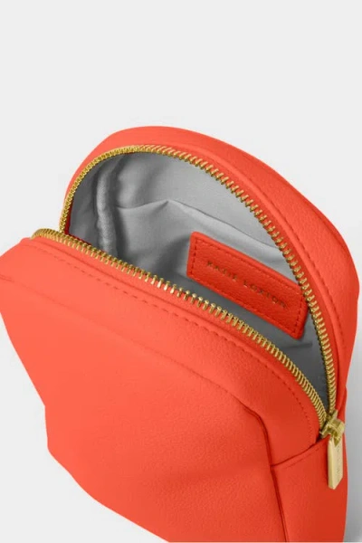 Katie Loxton Kaite Canvas Strap Sling Bag In Orange