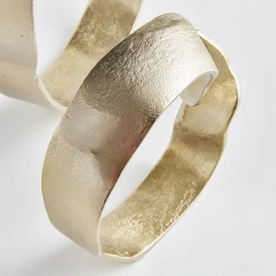 Napa Home & Garden Rowan Sculptures Decorative Objects Set Of 2 In Gold