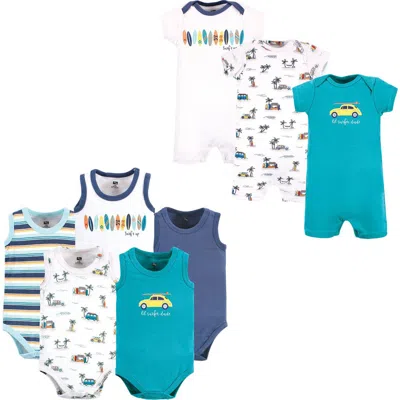 Hudson Baby 8pc Bodysuits And Rompers In Animal Print