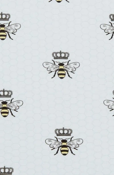 The Cat's Pajamas Pima Knit Night Shirt Conversational In Blue