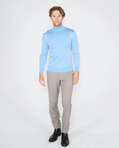 Lords Of Harlech Ronan Merino Wool Turtleneck Sweater In Multi
