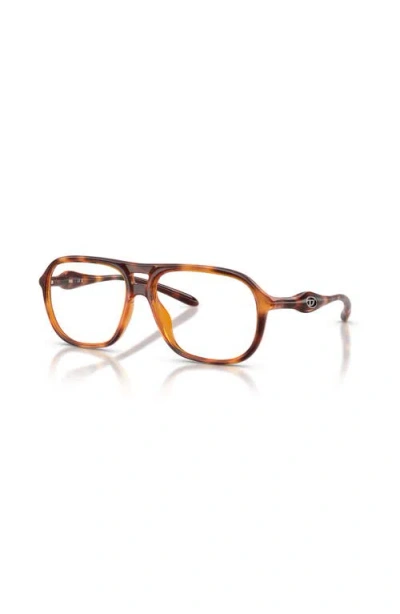 Diesel ® 56mm Oval Optical Glasses In Multi