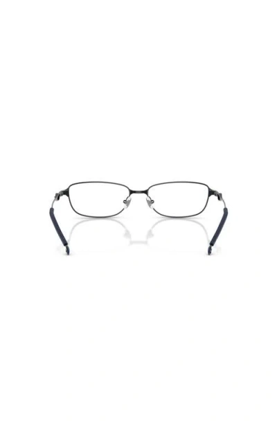 Diesel ® 54mm Rectangle Optical Glasses In Blue