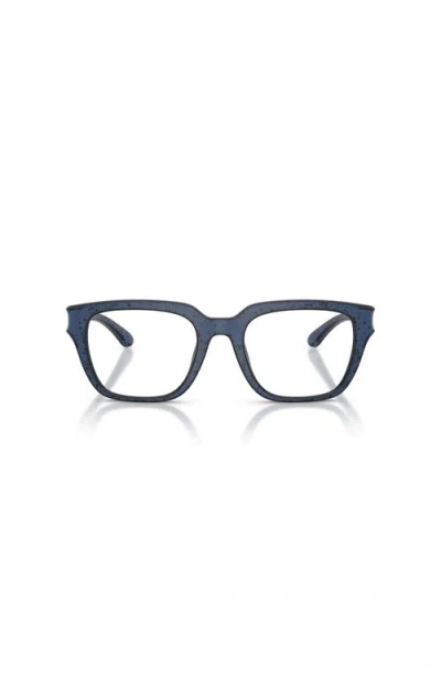 Diesel ® 52mm Square Optical Glasses In Blue
