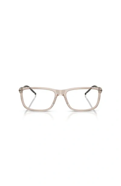 Diesel ® 56mm Square Optical Glasses In Brown