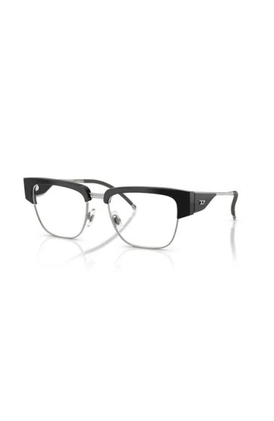 Diesel ® 55mm Square Optical Glasses In Brown