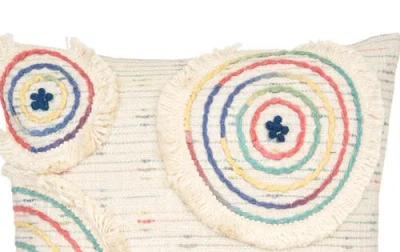 Carol & Frank Harwin Pillow, 18" X 18" In Multi