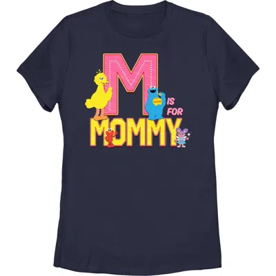 Sesame Street M Is For Mommy  Graphic T-shirt In Multi