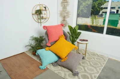 Carol & Frank Newport Decorative Throw Pillow In Green