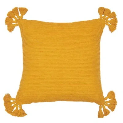 Carol & Frank Newport Decorative Throw Pillow In Yellow