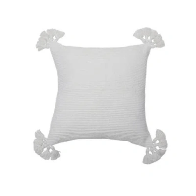 Carol & Frank Newport Decorative Throw Pillow In White