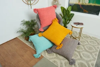 Carol & Frank Newport Decorative Throw Pillow In Green