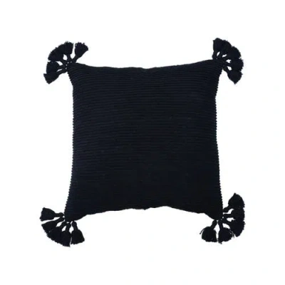 Carol & Frank Newport Decorative Throw Pillow In Black